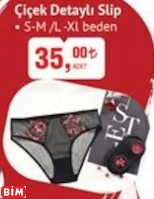 CASİLLİ ÇİÇEK DETAYLI SLİP CASİLLİ ÇİÇEK DETAYLI SLİP